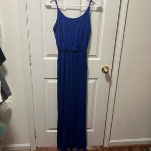 Lush Maxi Dress Blue